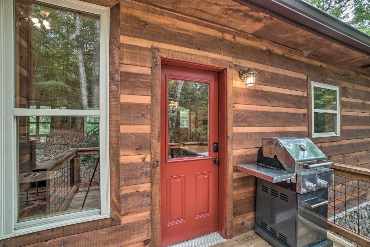 Peaceful Cabin On 3 Private Acres Deck And Fire Pit Блеърсвил Екстериор снимка